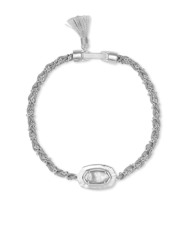 Dira Stone Silver Cuff Bracelet in Ivory Mix | Kendra Scott